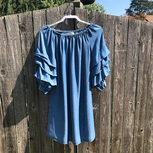 Beach Lunch Lounge denim dress